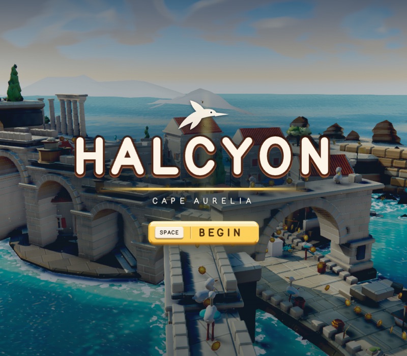 Halcyon — a 3D platformer on a Mediterranean coast